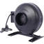 Ventilateur à conduit en ligne 4 pouces de 203 pi³ / min: ventilateur de circulation d'air pour la culture hydroponique, les sous-sols et les cuisines