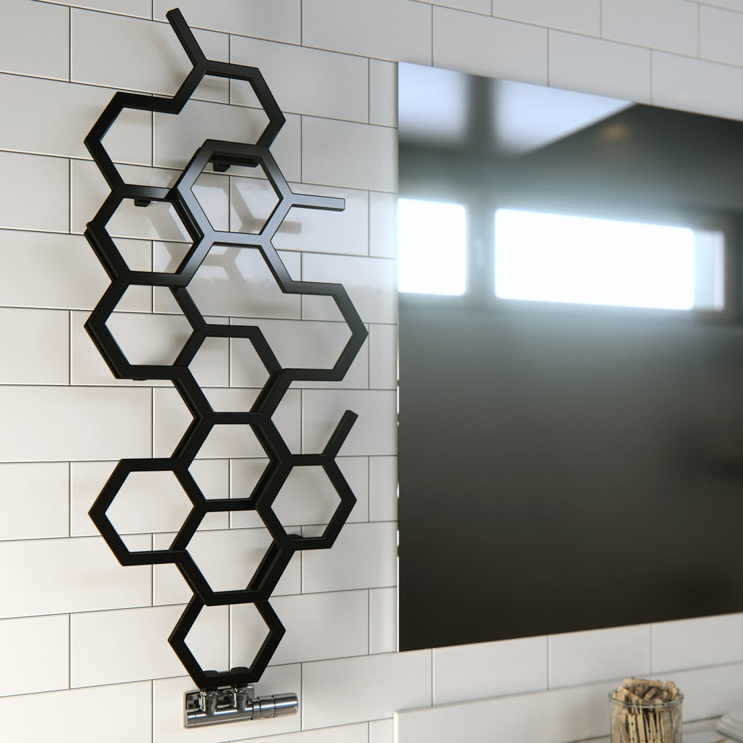 Hex Vertical Designer Radiator 1200Hx486W