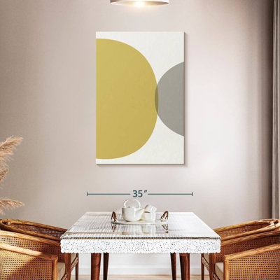 Avery Mid Century Abstract Circles I