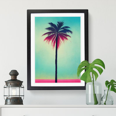 Watercolour Palm Tree Vol.2 - Single Picture Frame Print