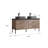 Nisswa 60" Double Bathroom Vanity Set