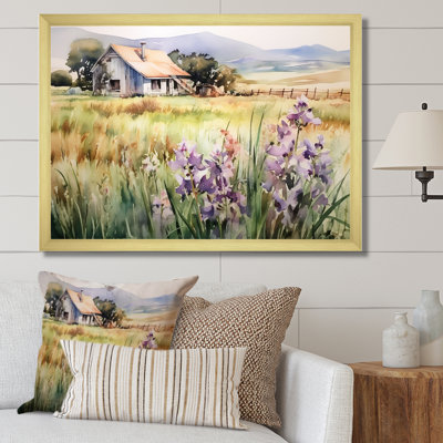 " Lavender Countryside Meadows "
