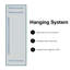 Rachelle Flat Wall Mirror