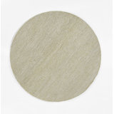 Pure Salt By Momeni Torquay Soumak Machine Weave Jute And Wool Natural Area Rug 6' X 6' Round