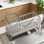 Stainless Steel Sink Caddy Organizer With Auto-Drain Tray, Rustproof Sponge Holder For Kitchen Sink Countertop Storage