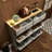 Shoe Storage Cabinet With 2 Drawers And 4 Flip Drawers, Freestanding Shoe Cabinet Organizer With Adjustable Shelf