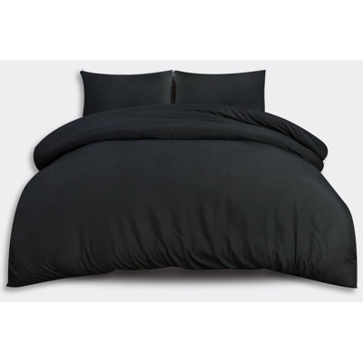 17 Stories Jermelle Microfiber Duvet Cover Set with Pillowcases