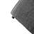 Minimalist Charcoal , Design, Fabric Upholstery, Cotton Padding, Piping, Button Tuft, 27.97 Inches Wide, Deep, 17.19 High With Solid Wood,