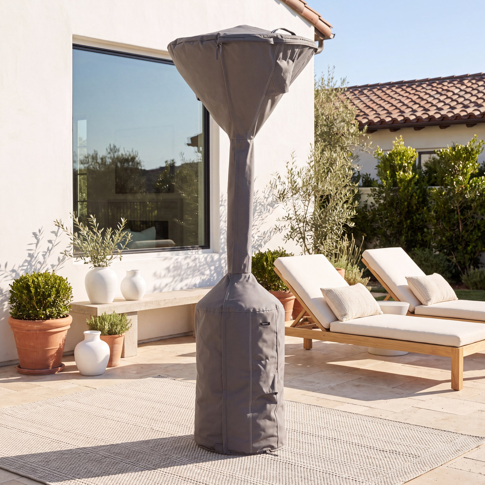 Jaylon Stand-Up Outdoor Heater Cover
