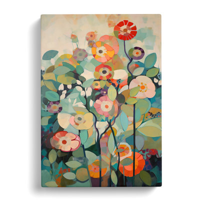 Braga Flowers Orphism Vol.4 - Wrapped Canvas