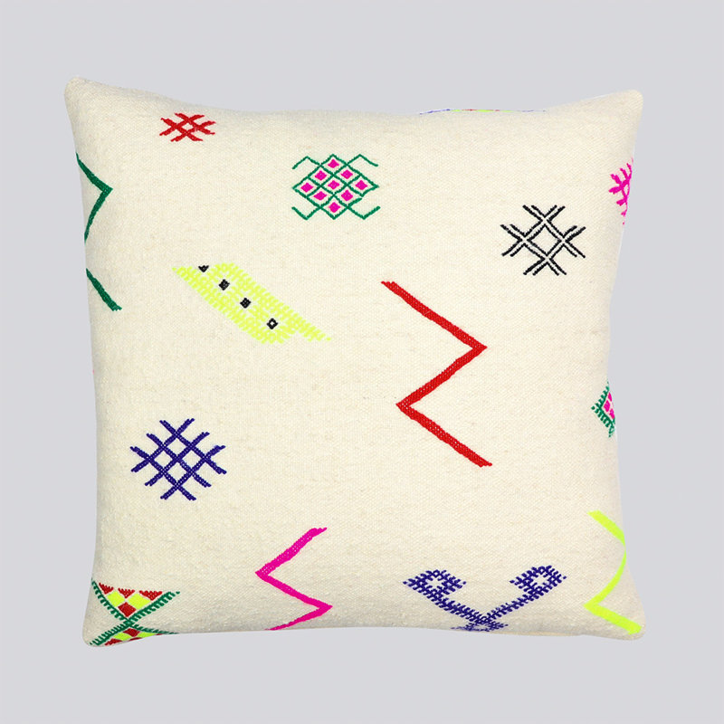 Square Pillow Cover, Geometric 3