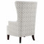 Fauteuil à oreilles Latte