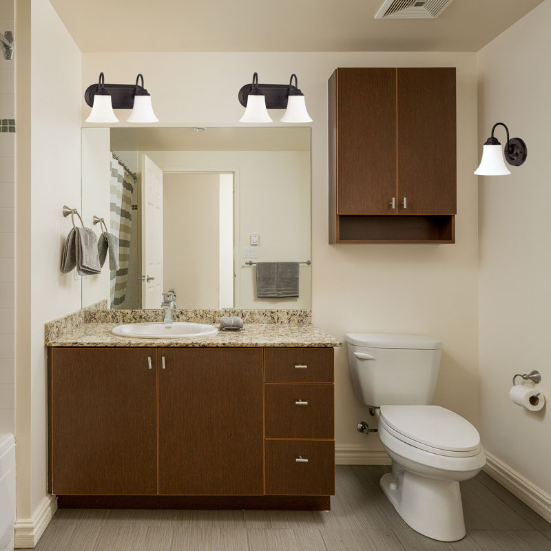 Zarate 2 - Light Vanity Light, 100 Watt, Bronze