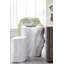 Log Stool, Gel Coat White, SM