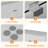 L Shape Storage Bench, Kitchen Breakfast Nook Bench With Cushion Backless Corner Bench Nook  For Entryway  Dining Room Cloakroom, White