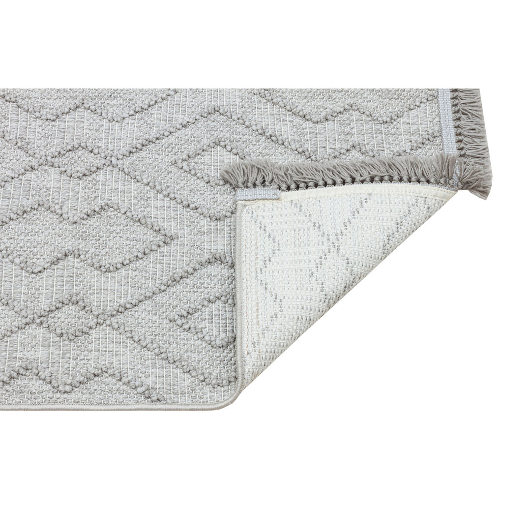 Xitlalic Geometric Polyester Machine Made Area Rug