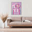 Giclée encadrée «Love Disco Heart» par Courtney Morgenstern-1484261529-1484261525
