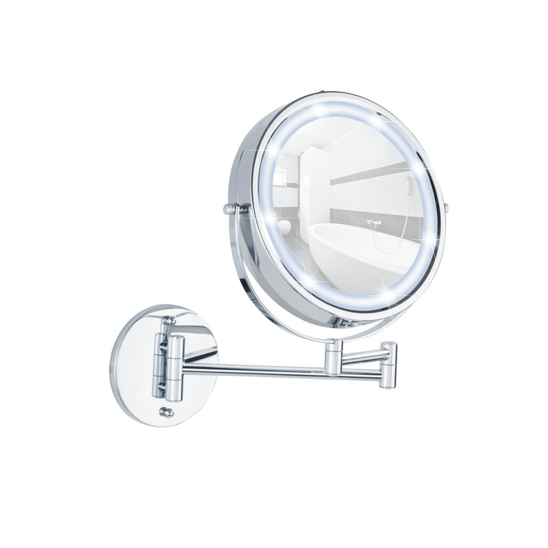 Lumi Metal Flat Wall Mirror