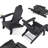 Plastic Folding Adirondack Chair-2094490276