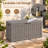 Emperic Design 44.31'' W 80 Gallons Water Resistant Resin Lockable Deck Box in Brown