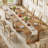 63'' Farmhouse Dining Table for 4–6, Rectangular Kitchen Table with Rustic Wood Finish-651725579