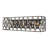 Windsor Vanity Light - 23.75"W - Carbon/Havana Gold-75189261