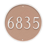 1-Line Wall Address Plaque