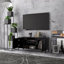 Steyning Unfinished TV Stand with Fireplace Included-1968540487