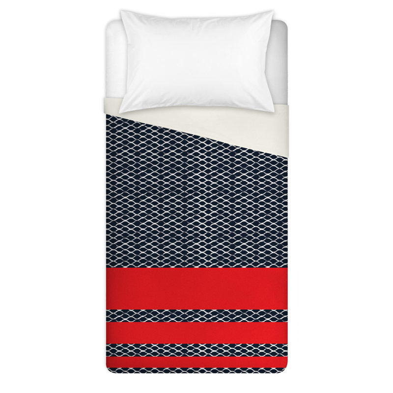  Housse de couette simple Nautical, Housse de couette pour lit simple