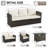 5-piece Patio Conversation Set With Fire Pit Table-113988981
