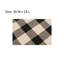 Black White Buffalo Plaid Doormat for Outdoor and Indoor, 36 x 24 inch