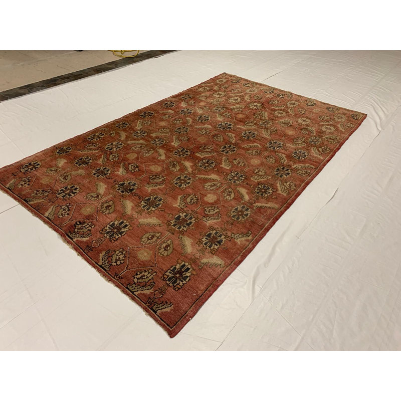 Tapis tribal Dakhia 5 x 7 rétro Anatolian