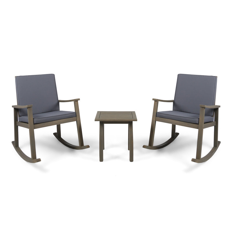 Verly 2 - Person Patio Conversation Set with Cushions