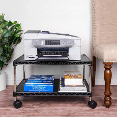 Under Desk Printer Stand with Wheels – Mount-It!