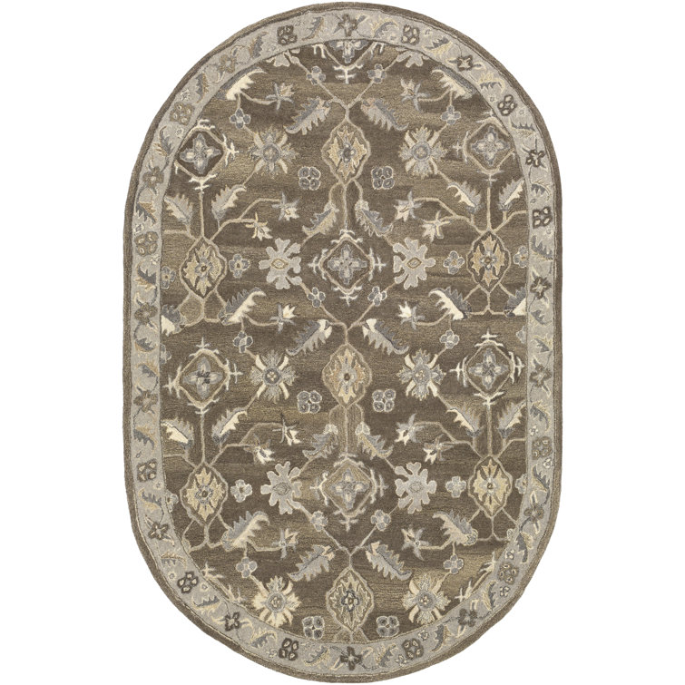 Soho Hand Tufted Wool Floral Indoor Rug