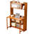 Rasheena Writing Desk with Hutch Bookshelves for Home Office-2077920481