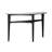  Almeida Sofa Table and Upholstered Ottomans Set