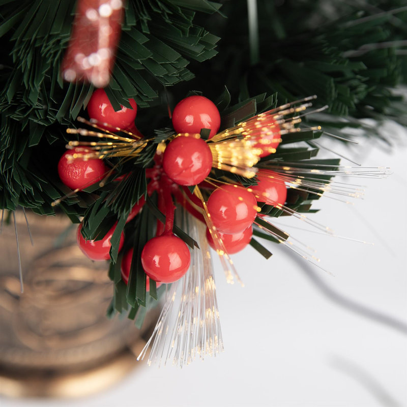 61cm H Lighted Artificial Christmas Tree