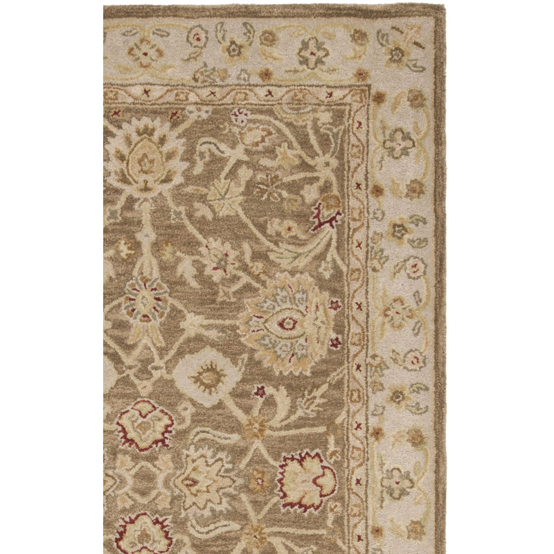 Tapis oriental en laine touffeté à la main Soho, Rectangle 3 pi x 5 pi