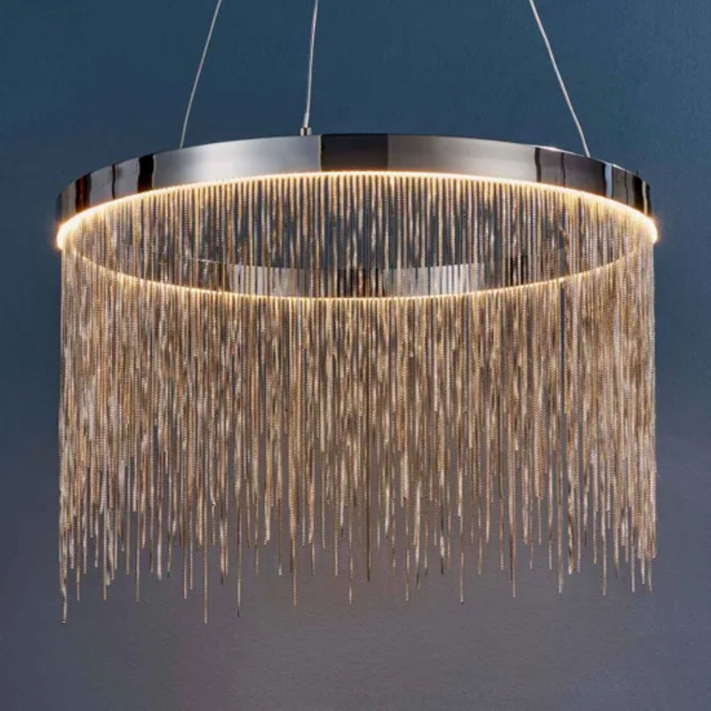 - Light Polished Chrome Pendant