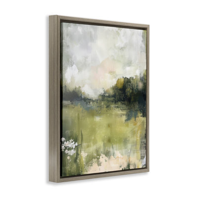  «Scénic Atmosphere Atmosphere», art mural encadré flottant par Irena Orlov
