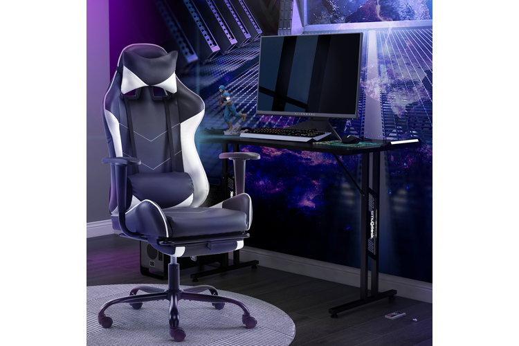 Tri-Color Streamer Gaming Chair Reclining Backrest Cushion in 2023