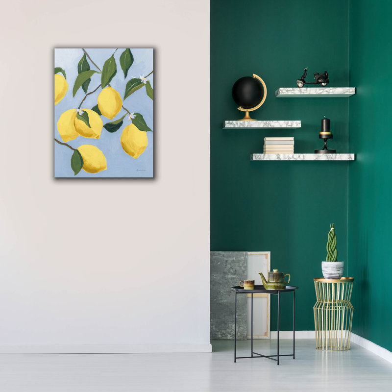 Toile épique «Lemon Tree Light» par Pamela Munger, H 34 po x l 26 po x P 1,5 po