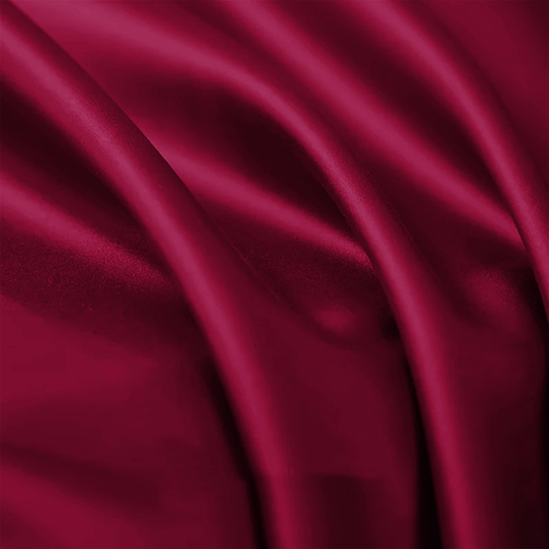 Lall Microfibre Brushed 25cm Deep Fitted Sheet, Single (3'), Red