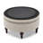 Ellersick Versatile Round Water-Resistant Linen Upholstered Storage Ottoman-2143334471