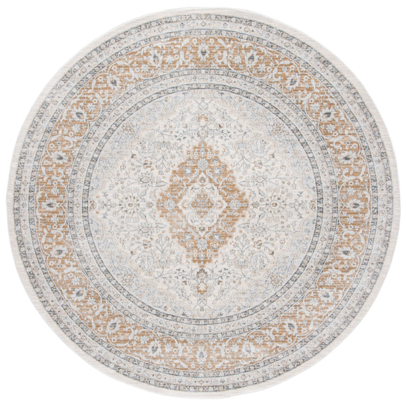 Tapis oriental Delmer Performance, Rond 6 pi 7 po