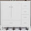 Ensemble de meuble-lavabo autoportant 36 po avec comptoir en céramique 36 po-428409099-428409098