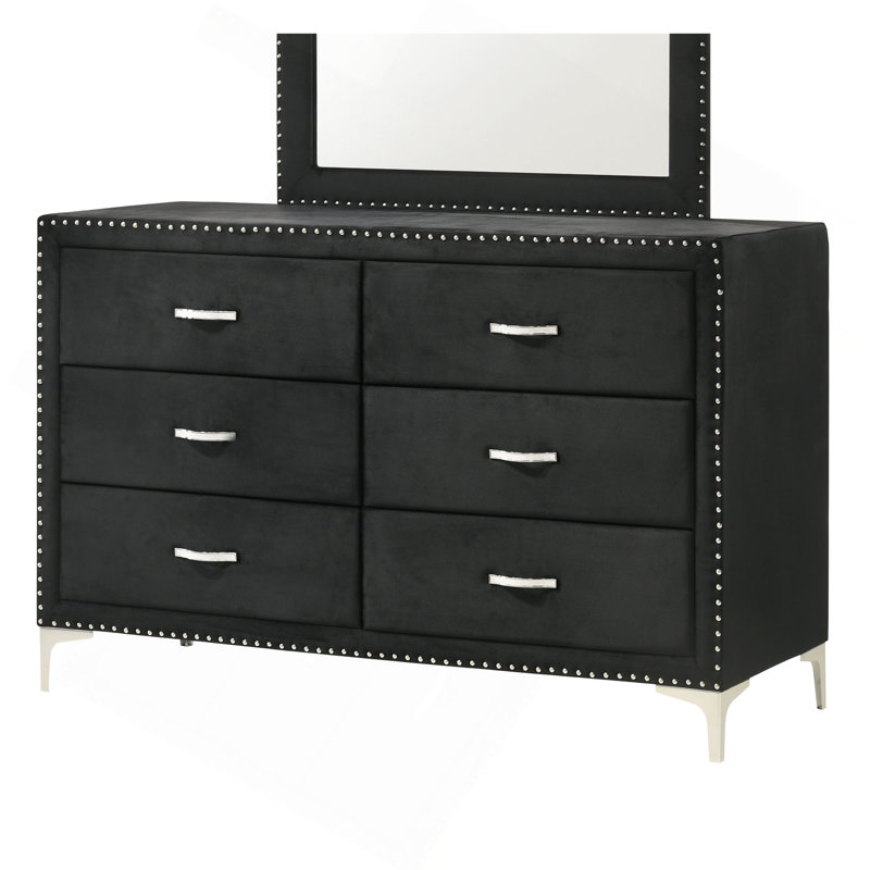 Mobilier de chambre à coucher Glam Style