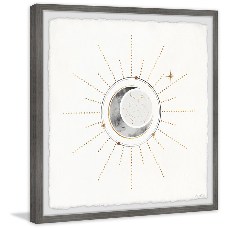 Celestial Sphere par - reproduction de cadre photo, L 32 po x H 32 po