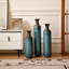 Ensemble de 3 vases en métal-127420840